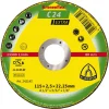 25 Disques à Tronçonner KT EXTRA C24EX S GER 115X2,5X22,23 KLINGSPOR – 242143 l'unique style 5